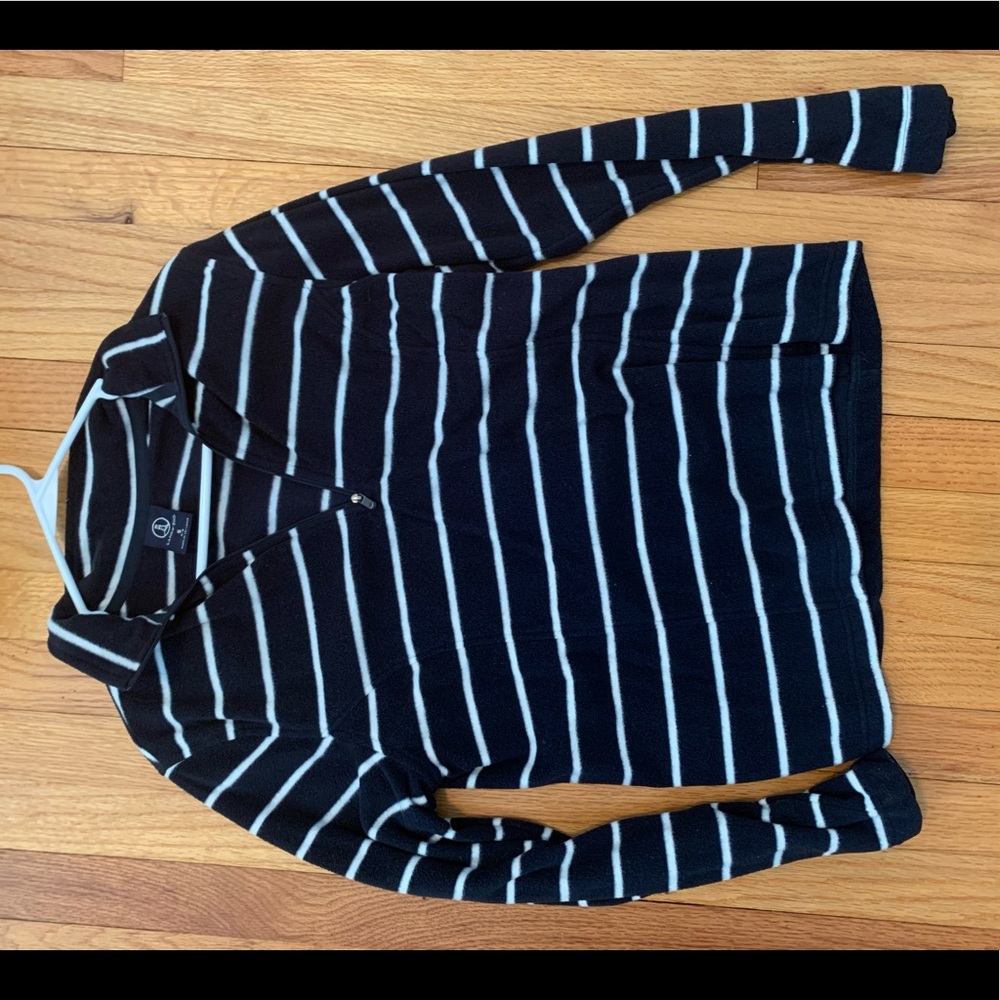 lands end fleece quarter zip